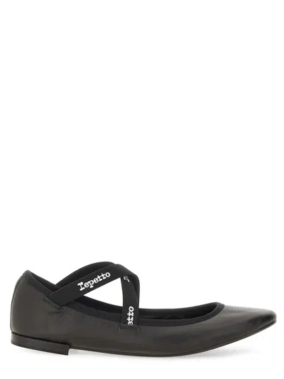 Repetto Joana Ballet Flats In Black