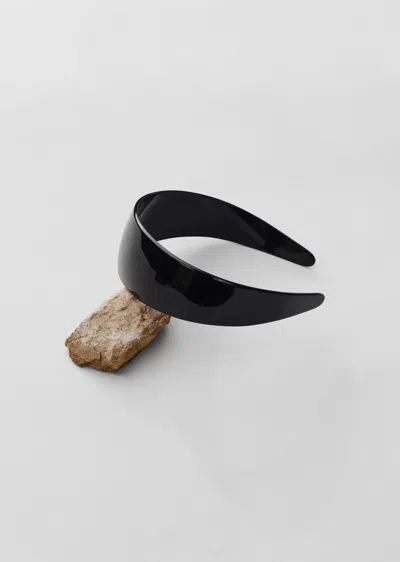 Sophie Buhai Black Bessette Headband In Noir