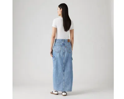 Levi's Ankle Column Cargo Skirt In Maximize The Moment