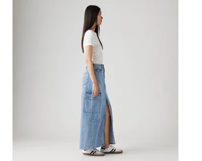 Levi's Ankle Column Cargo Skirt In Maximize The Moment