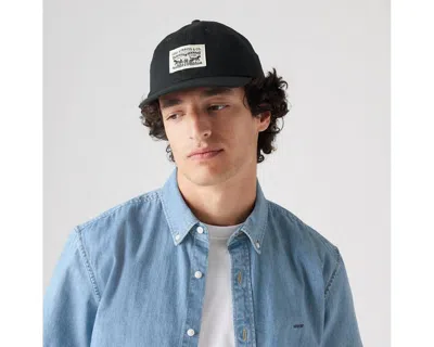 Levi's Relaxed Dad Cap In Regular Black