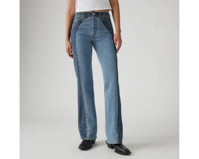 Levi's Wedgie Boot Western Practically Pieced Boot Cut Jean In Practically Pieced