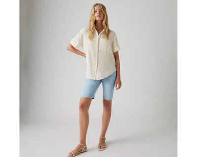 Levi's Shaping Bermuda Shorts In Double Duty Short