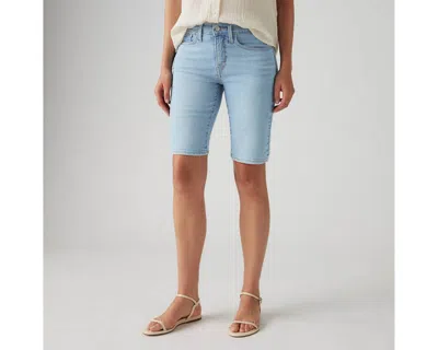 Levi's Shaping Bermuda Shorts In Double Duty Short