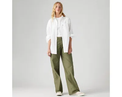 Levi's 90's Straight Pants In Ivy Green