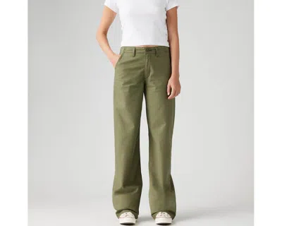 Levi's 90's Straight Pants In Ivy Green