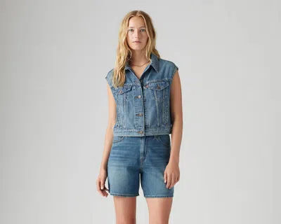 Levi's Levis Shrunken 90s Vest Stop Flaxing In Stop Flaxing Vest
