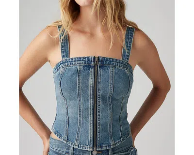 Levi's Top And Body Woman Levis 001w4-0001 Ophelia Floral In Verified Vintage Bus