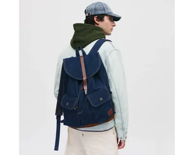 Levi's Heritage Backpack In Jeans Blue