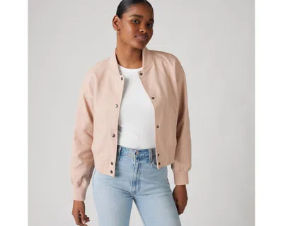 Levi's Varsity Bomber Jacket In Black