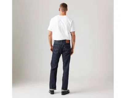 Levi's Premium 505 Jeans Men Midnight Denim Dark Wash Straight Leg Ddr1484 In Midnight