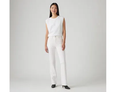 Levi's 725 High Rise Bootcut Women's Jeans 33x32 In Soft Clean White