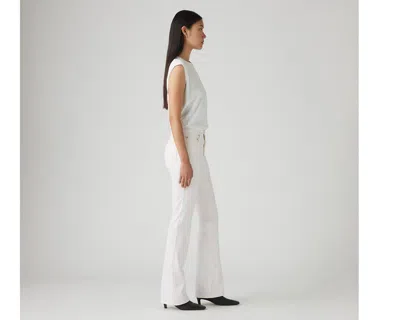 Levi's 725 High Rise Bootcut Women's Jeans 33x32 In Soft Clean White