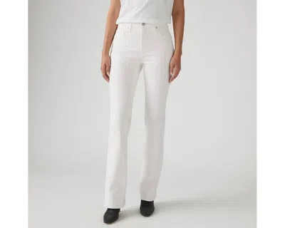 Levi's 725 High Rise Bootcut Women's Jeans 33x32 In Soft Clean White