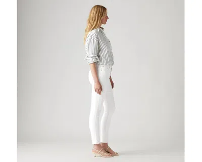 Levi's Women's 721 High-rise Stretch Skinny Jeans In White