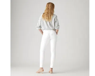 Levi's Women's 721 High-rise Stretch Skinny Jeans In White