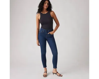 Levi's 721 High Rise Skinny Jeans In Eternal Indigo