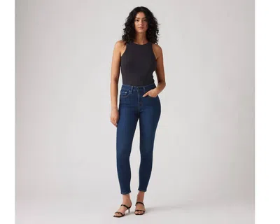 Levi's 721 High Rise Skinny Jeans In Eternal Indigo