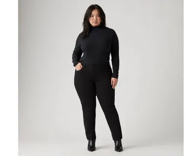 Levi's 311 Shaping Skinny Jeans (plus Size) In Soft Black