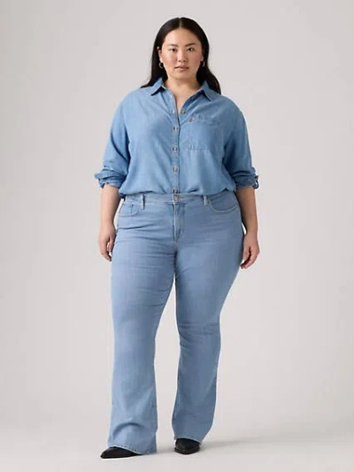 Levi's Plus Size 315 Mid-rise Shaping Bootcut Jeans In Lapis Topic Plus