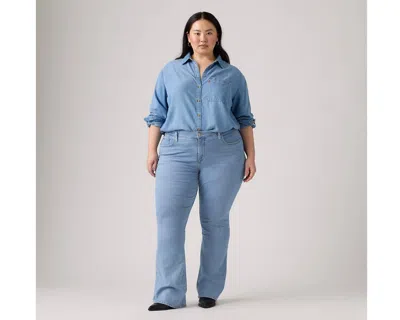 Levi's Plus Size 315 Mid-rise Shaping Bootcut Jeans In Lapis Topic Plus