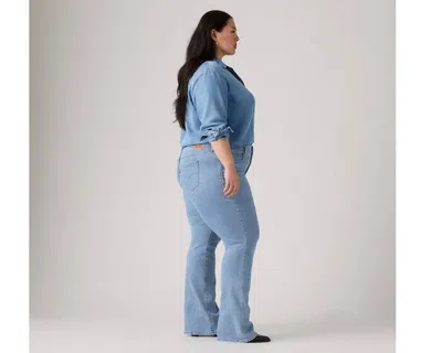 Levi's Plus Size 315 Mid-rise Shaping Bootcut Jeans In Lapis Topic Plus