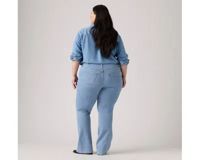 Levi's Plus Size 315 Mid-rise Shaping Bootcut Jeans In Lapis Topic Plus