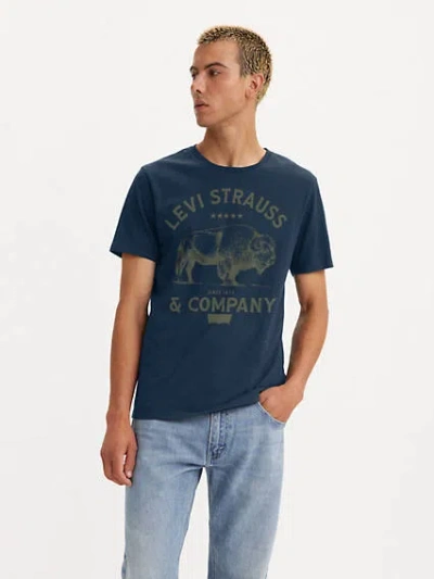 Levi's Classic Graphic T-shirt In Blue