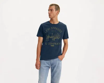 Levi's Classic Graphic T-shirt In Blue