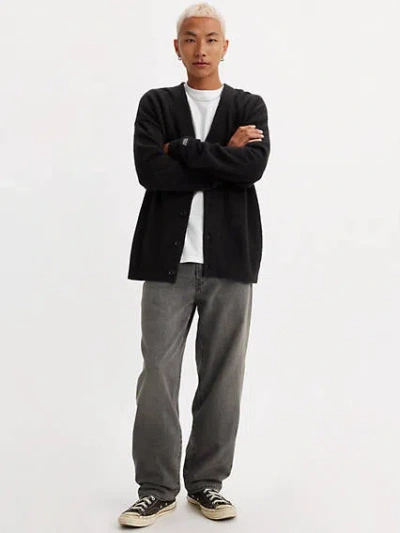 Levi's Stay Loose Tapered Straight Leg Jeans In Black