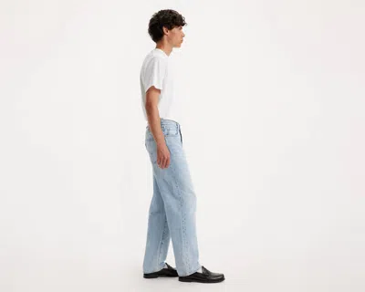 Levi's 568 Stay Loose Lightweight Linen+ Denim Jeans In Multi