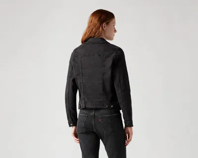 Levi's Ex-boyfriend Trucker Jacket In Black
