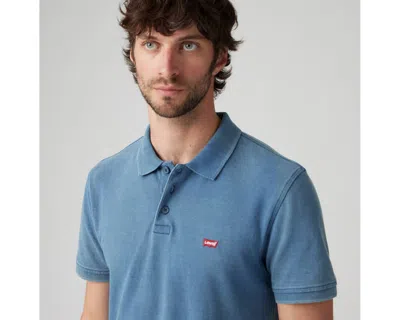 Levi's Housemark Polo Shirt In Blue
