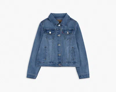 Levi's Plus Size Button-down Original Denim Trucker Jacket In Matter Of Fact