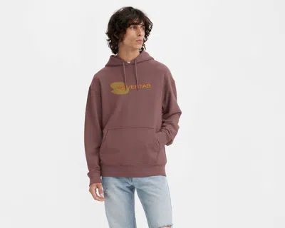 Levi's Relaxed Graphic Hoodie Sweatshirt In Arctic Dusk