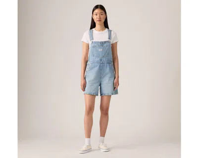 Levi's Utility Shortalls In Blue