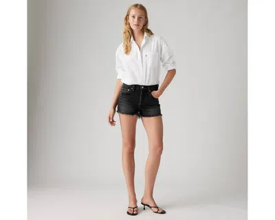 Levi's 501 Original High Rise Jean Shorts In Step On It