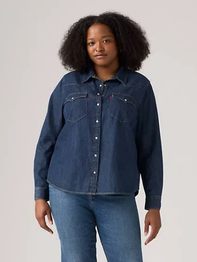 Levi's Shirts Blue In Smokin' Hot