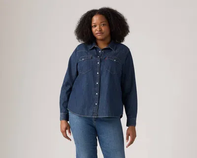 Levi's Shirts Blue In Smokin' Hot