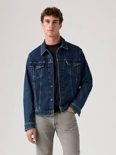 Levi's Levis Denim Trucker Jacket Blue In Blue