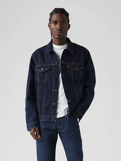 Levi's Levis Denim Trucker Jacket Blue In Rinse