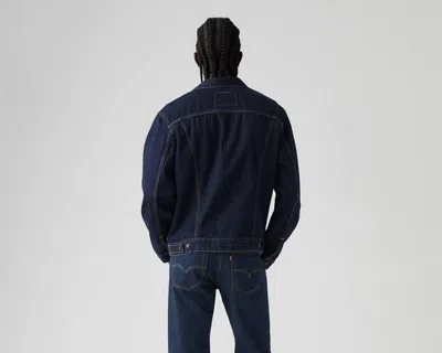 Levi's Levis Denim Trucker Jacket Blue In Rinse