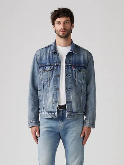 Levi's Trucker Jacket (tall) In Blue