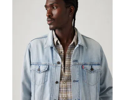 Levi's Lightweight Trucker Jacket In Build A House
