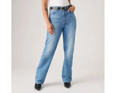 Levi's Ribcage High Waist Straight Leg Jeans In Dance Around