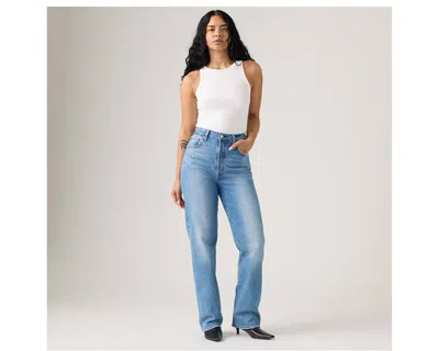 Levi's Ribcage High Waist Straight Leg Jeans In Dance Around