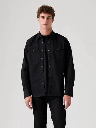 Levi's Levis Barstow Western Long Sleeved Shirt Black