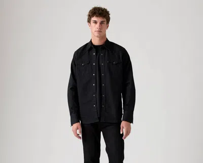 Levi's Levis Barstow Western Long Sleeved Shirt Black