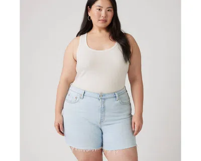 Levi's Plus Size 501 Original High-rise Shorts In Blank Spot