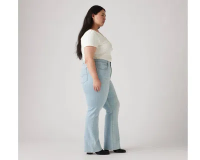 Levi's 725 High Rise Bootcut Women's Jeans (plus Size) 16m In Eternal Indigo